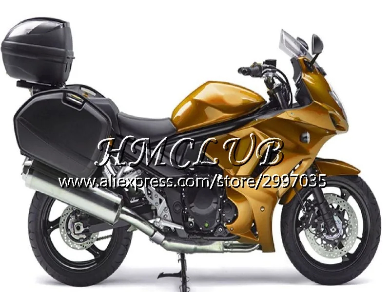 Обтекатель для SUZUKI Bandit GSX1250F GSXF1250 2011 2012 2013 45HC. 9 GSX1250 C GSX1250FA GSX1250C фиолетовый, 11, 12, 13, 14, 15 лет - Цвет: No. 13 Golden