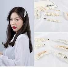 Модные женские корейские простые заколки с жемчугом, имитация бусин, заколка для волос, палочка, Шпилька для волос, инструменты для укладки волос, аксессуары для волос