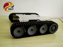 Official DOIT RC Tank Chassis Crawler Intelligent Barrowload Remote Control KIT Tractor Obstacle Caterpillar Wall-e Infrared