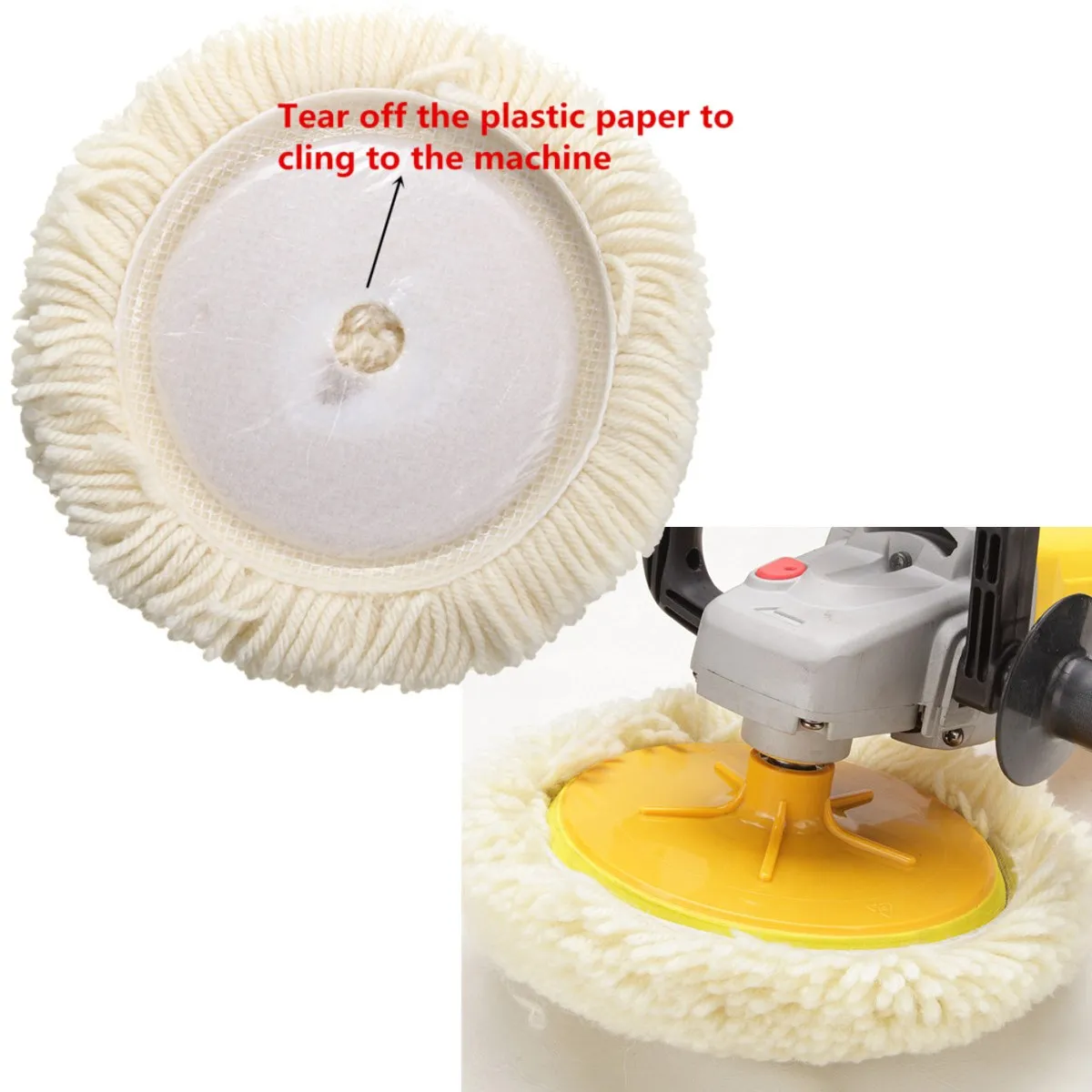 Buy For Buffer Soft Wool Car Polisher Buffing