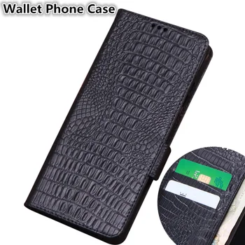 

Business Style Genuine Leather Wallet Case Card Slots Holder For Meizu Note 9/Meizu Note 8/Meizu 16XS/16S/16X Holster Cover