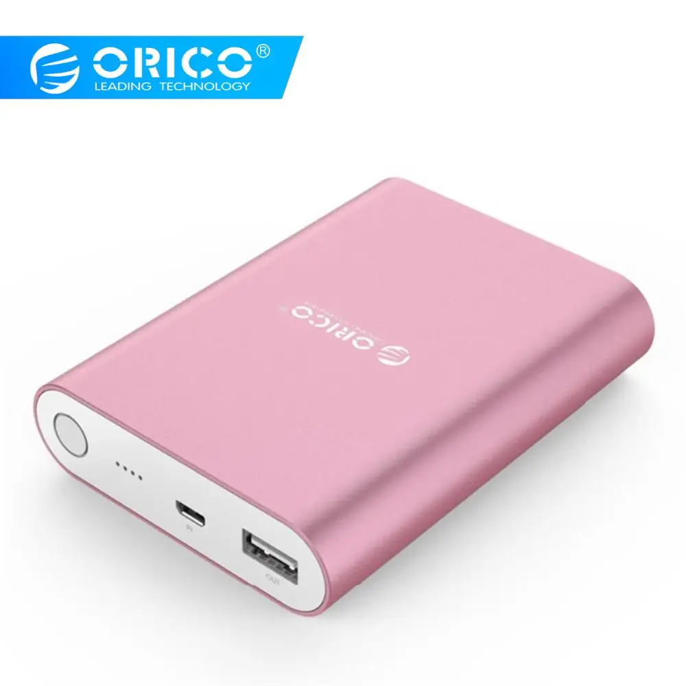  ORICO QC2.0 Power Bank 10400mA Hohe Kapazität Universal Tragbare Schnell Ladegerät Für Apple Iphone
