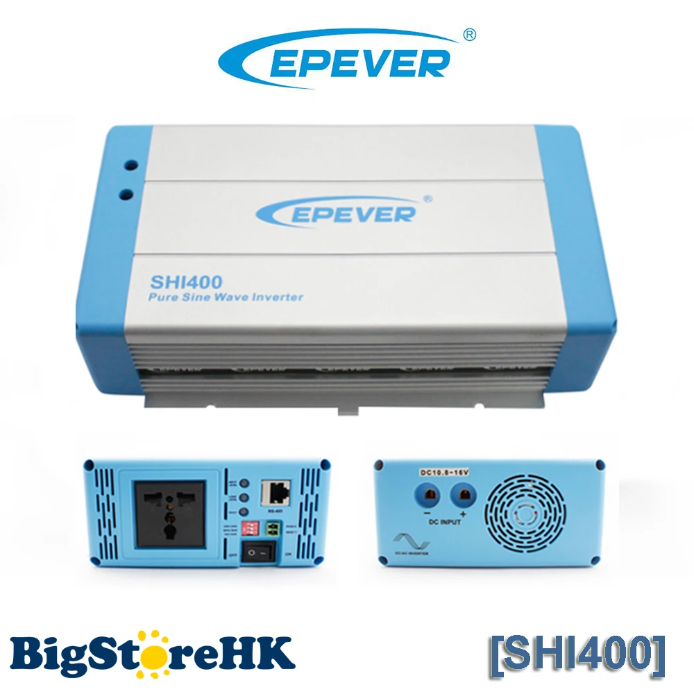 

400W EPever Pure Sine Wave Inverter 24VDC to 220VAC Solar Power Inverter