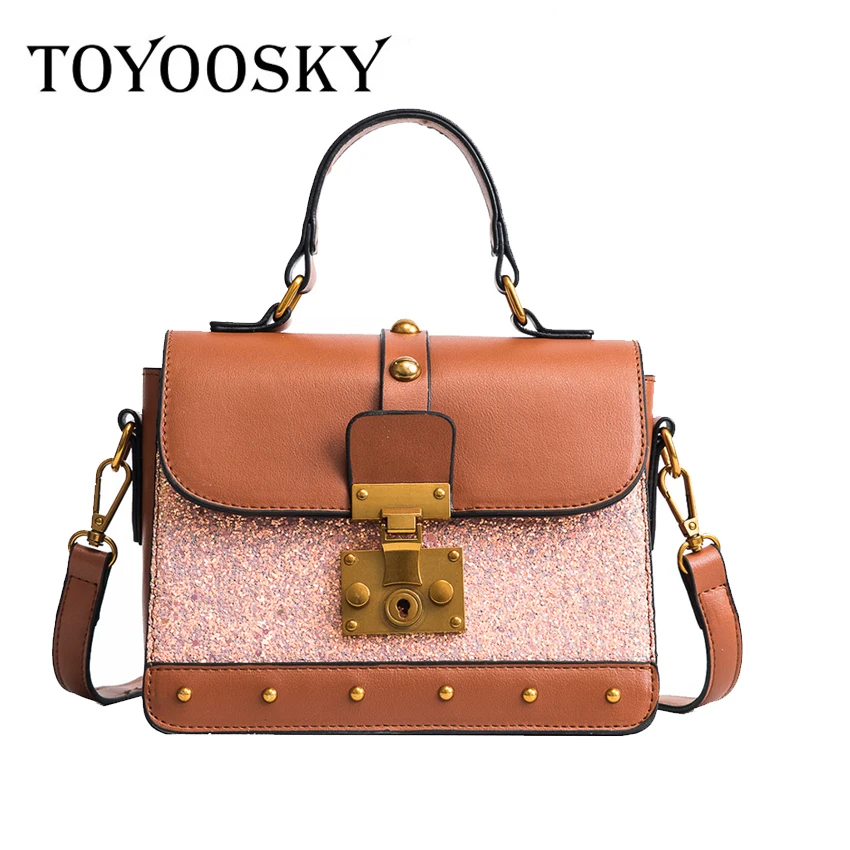 TOYOOSKY Hot Sale Women Bag Leather Handbags Crossbody Shoulder Bags Fashion Messenger Bag Women ...