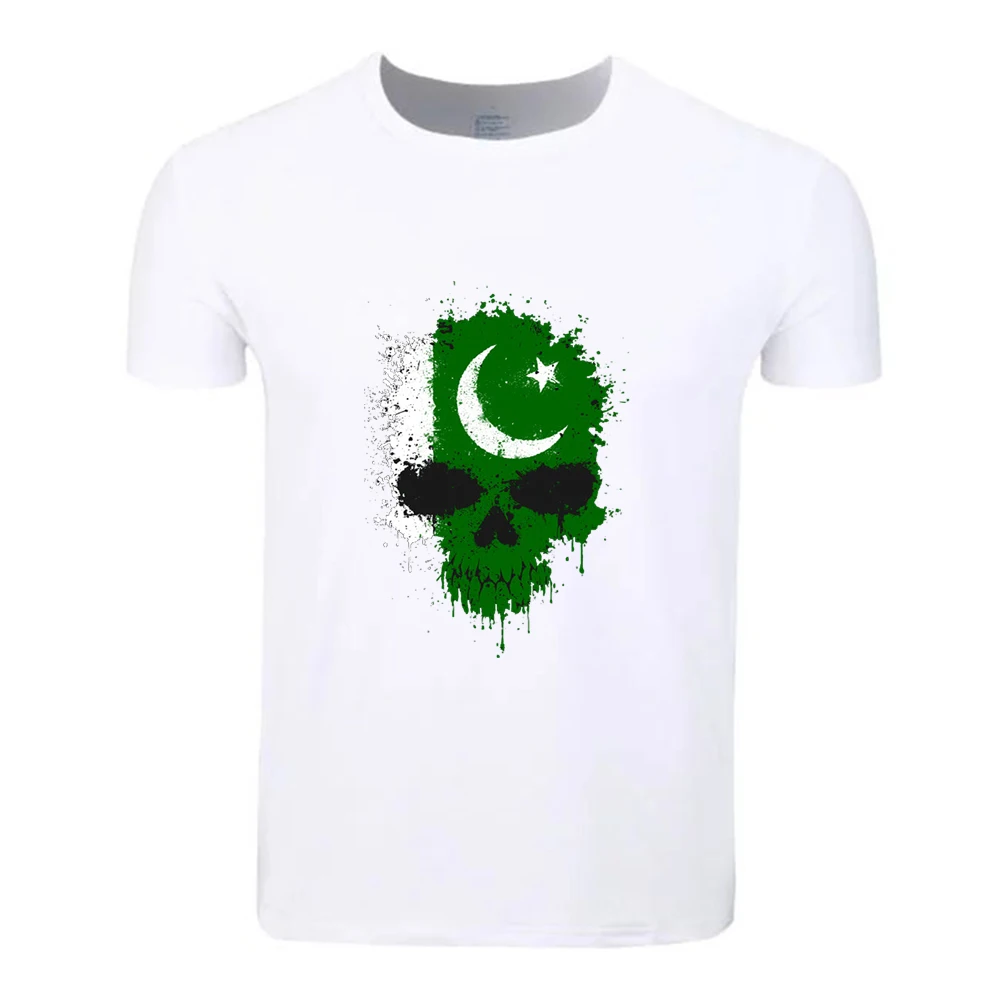 

Pakistan Flag Cotton Summer T-Shirt Custom Casual Short Sleeve Men Women Boys Girls T Shirt Tees Kids Tshirt Students