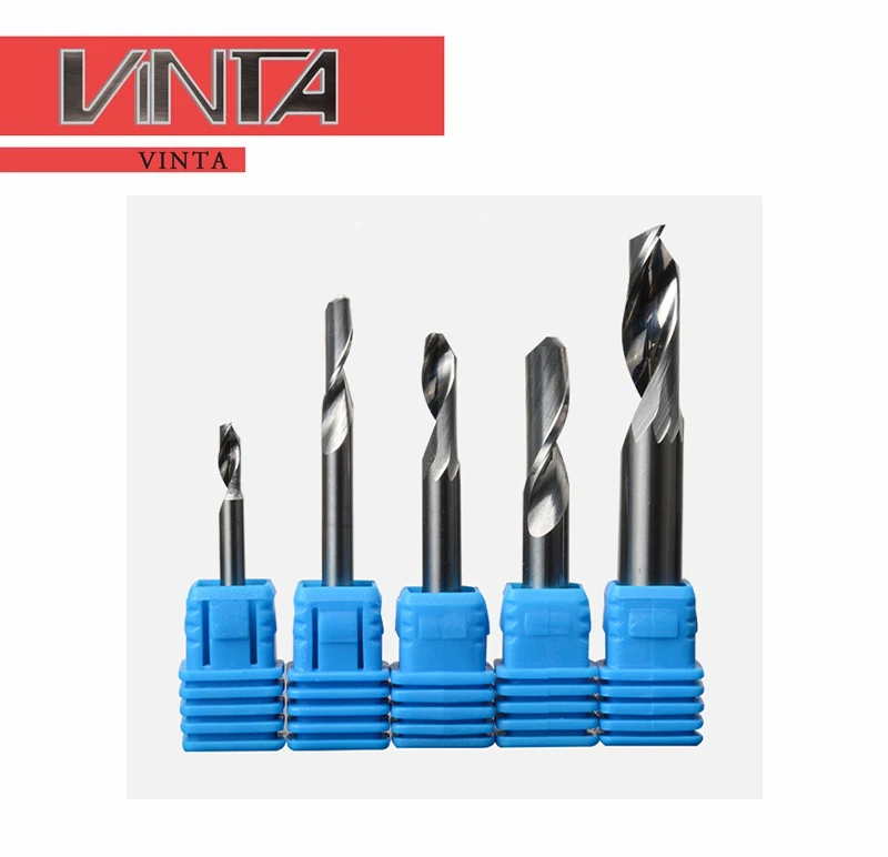 

CNC Carbide End Mills Diameter 3.175-4mm Single-edge Hard Tungsten Steel Aluminum End Milling Cutter