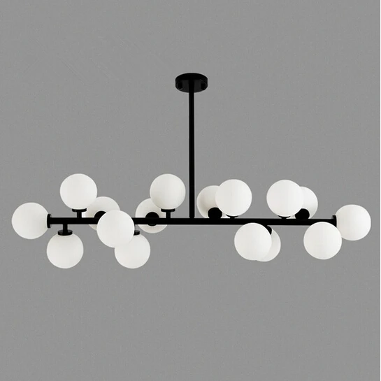 Negro/oro magia de colgante de cristal luces retro vintage loft lámpara colgante industrial muti colgante de vidrio iluminación lamparas Negro/oro magia de colgante de cristal luces retro vintage loft lámpara colgante industrial muti colgante de vidrio iluminación lamparas