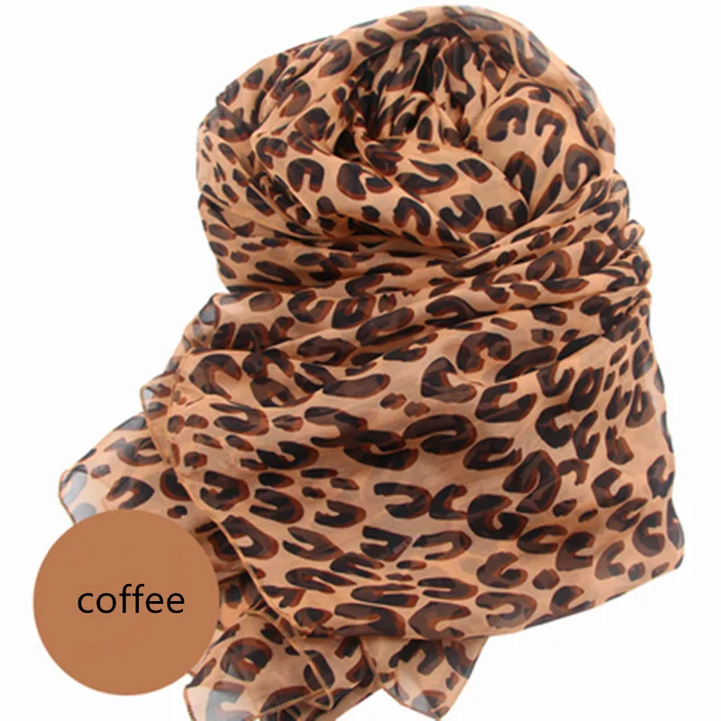 Fashion Accessories Female Scarves Leopard Print ScarfUrban Outfitter