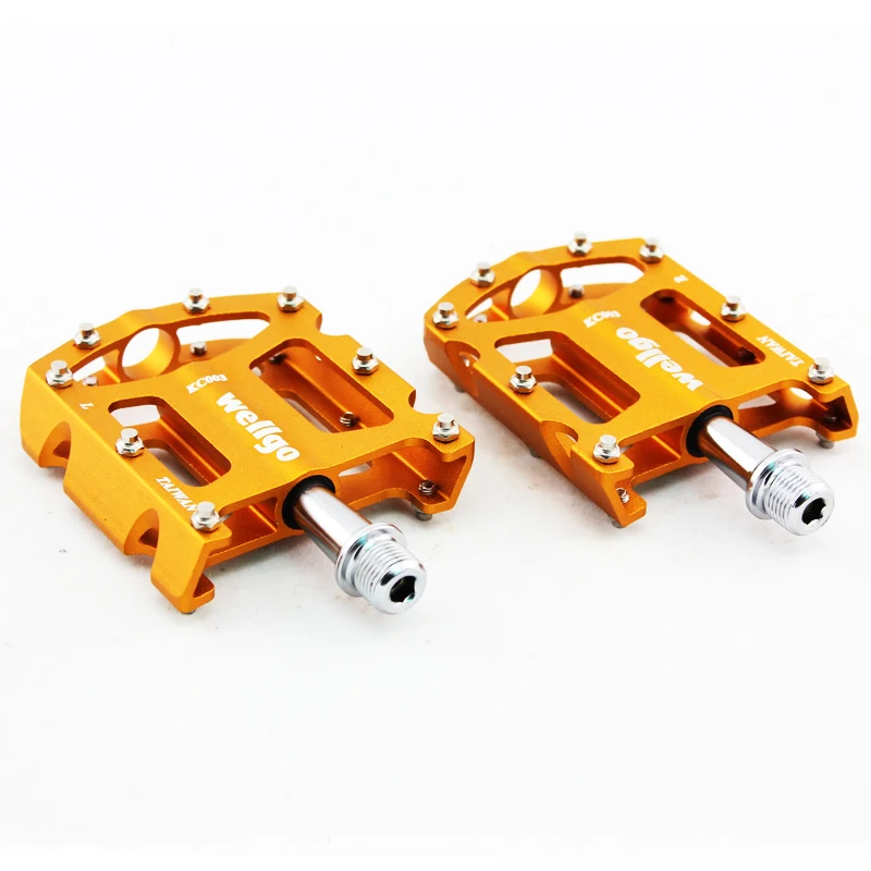 

WELLGO KC003 City Bike Pedals Sealed Bearing Pedals 9/16'' bmx cycling cycle pedal ultralight bicycle mountain bike ultralight