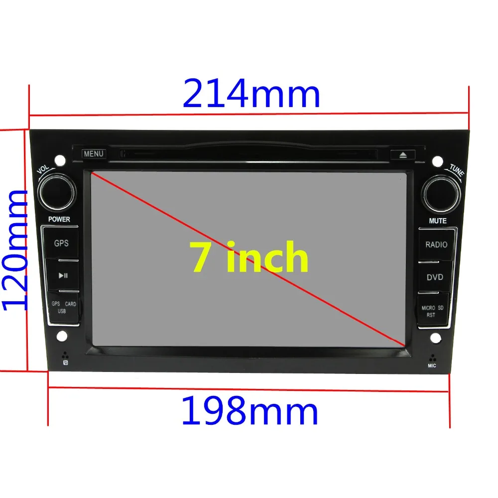 3 Г WI FI Android 6 Окта основные 2 ГБ RAM 32 ROM Dvd плеер Автомобиля радио GPS Для Opel Combo Vauxhall Astra