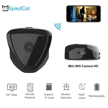

Mini Portable Wearable Camera 720P HD DVR Wifi Motion Detection CMOS Micro Cam Night Vision Home Security support TF Card