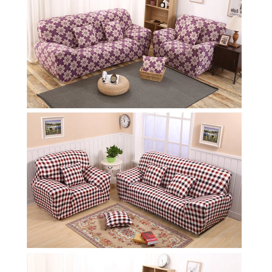 Универсальный эластичный стрейч диван чехлы Чехол для секционного дивана угловой диван кресло чехол бабочка и цветочный узор