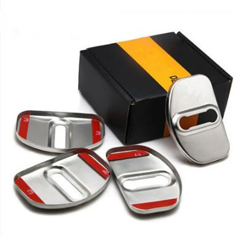 

Car Door Lock Protective Cover For Case For Audi a6 c5 a4 b6 a4 b8 a4 b7 a4 b5 a6 c6 a3 a5 q5 2001-2009 Auto Accessories