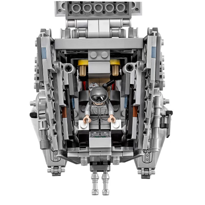 75153 Звездные войны AT-ST ходунки модель строительные блоки 471 шт. кирпичи Звездные войны фигурные подарки на день рождения для мальчиков детские игрушки для детей