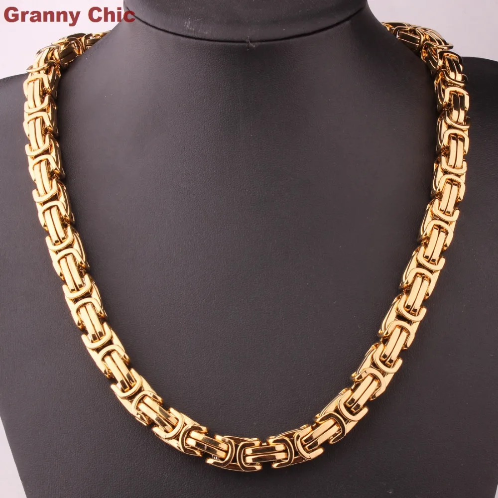 Byzantine King Chain Necklace 15mm7 