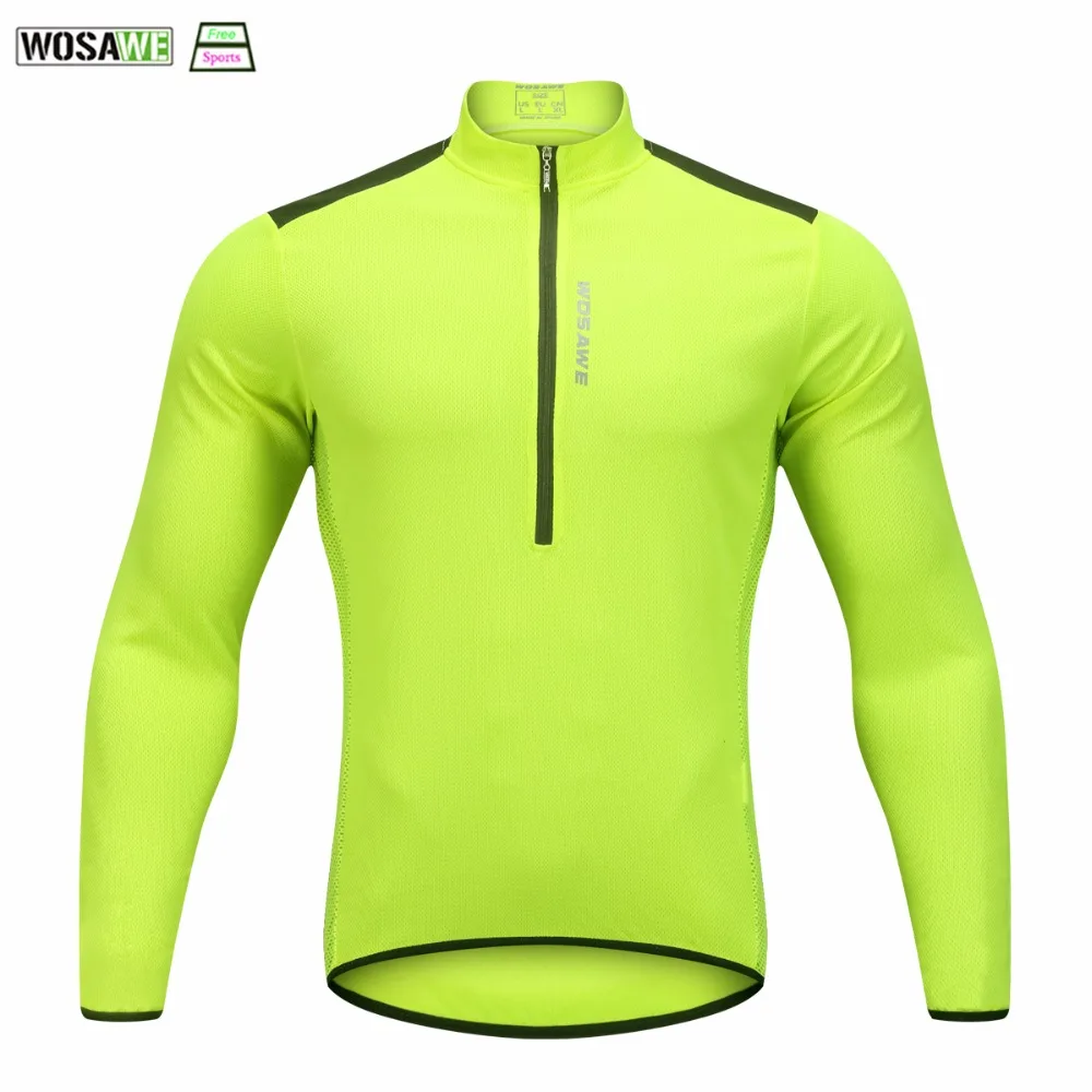 

WOSAWE Cycling Jersey Spring Summer Outdoor Sports Bicycle Long Sleeves MTB Mountain Bike Clothing Bike Downhill Clothes