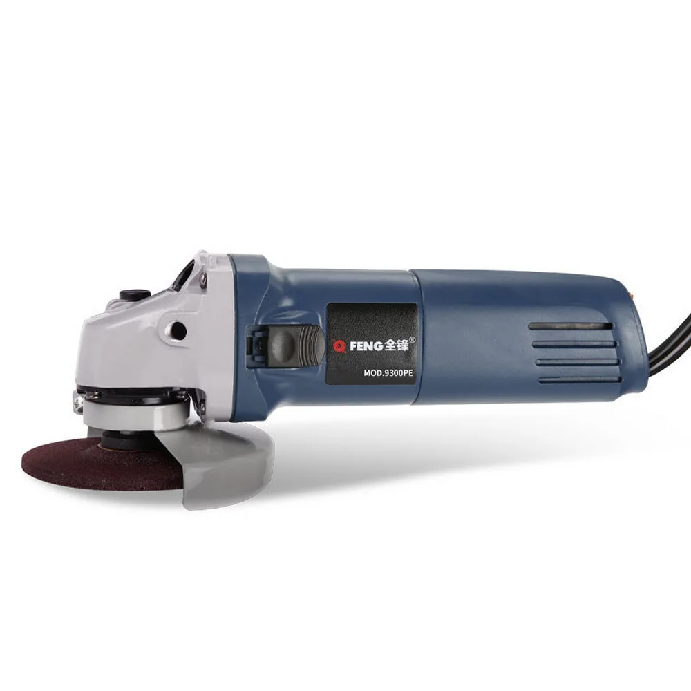 220V Electric Variable Speed Angle Grinder Multi-function Speed Regulating Grinding Machine for Metal Wood Polishing Cutting