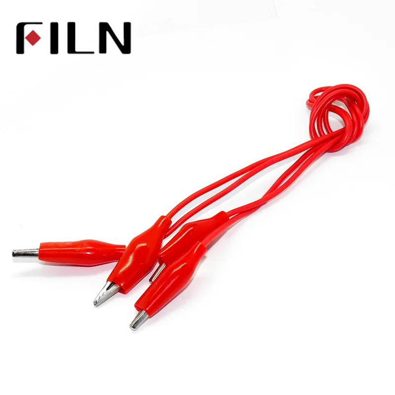 New 10pcs Alligator Clips Electrical DIY Test Leads Alligator Double-ended Crocodile Clips Roach Clip Test Jumper Wire hoop clip (4)