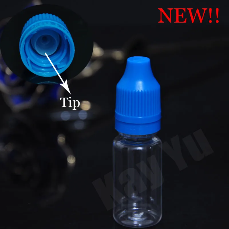 

Free shipping PET 10ML Dropper Bottles With Childproof tamper cap, CRC/tamper-evident cap 2500pcs