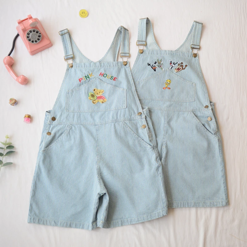 cute womens overalls shorts