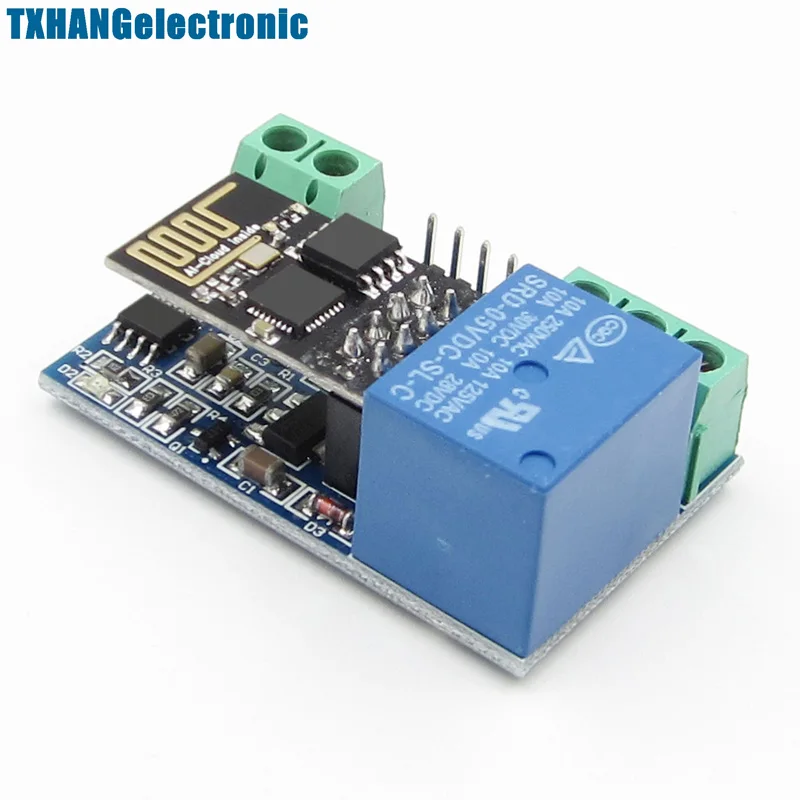 TOI APP Controled ESP8266 5V Wifi Relay Module For Smart Home Automation Board