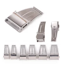 12 мм/14 мм/16 мм/18 мм/20 мм/22 мм автоматический двойной щелчок Бабочка Пряжка часы кнопка сложить застежка ремешок пряжка