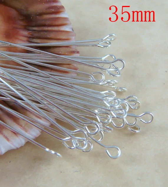 100g dull Silver Eye Pins For Jewelry Makingeye pinsfor jewelry