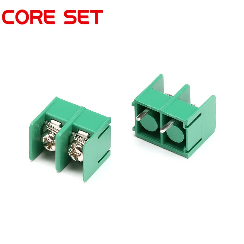 10 шт./лот KF7.62 7 62 мм Шаг 2Pin PCB Клеммная колодка соединитель в/20A|screw terminal block