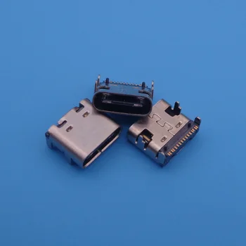 

100pcs micro USB for 3.1 Type C Connector type-C no side 12Pin DIP4 Female Charge port replacement Plug 3.1 Version Socket jack