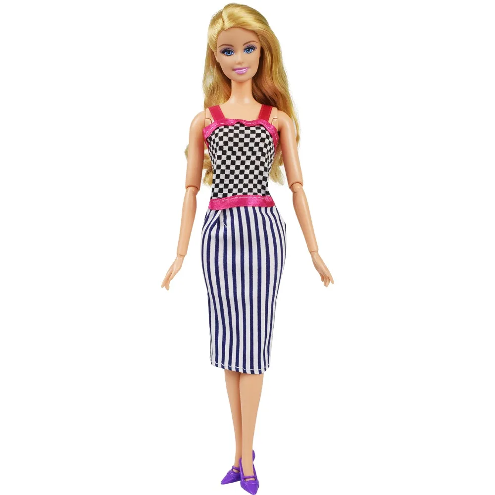 New White Collar Clothing Teacher Costume Doll Clothes Accessories