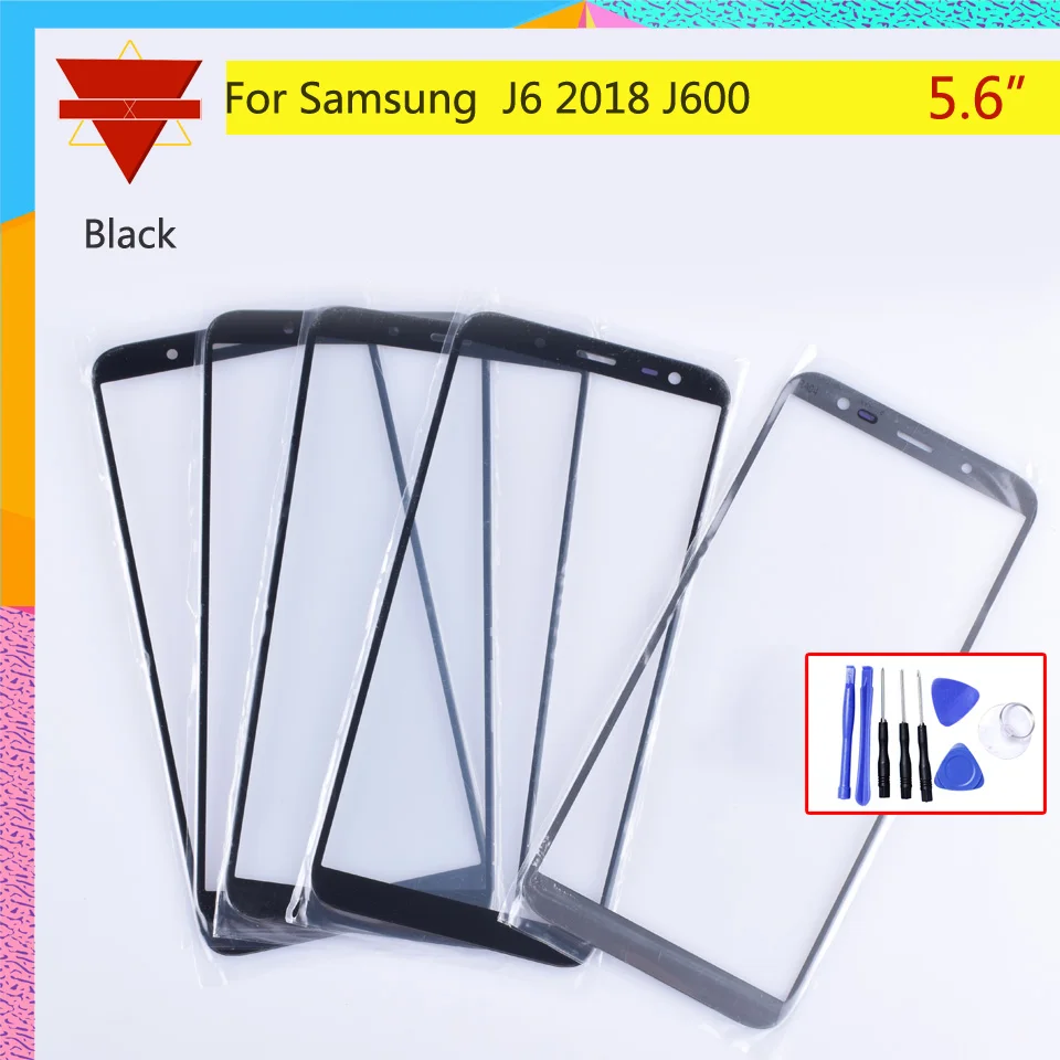 J6 For Samsung Galaxy J6 2018 J600 J600F Touch Screen Front Outer Glass TouchScreen Lens For J6+ plus J610 J6 For Samsung Galaxy J6 2018 J600 J600F Touch Screen Front Outer Glass TouchScreen Lens For J6+ plus J610