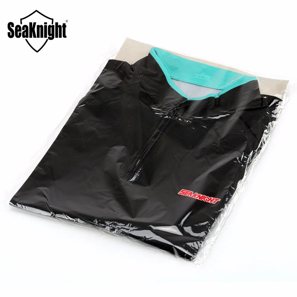 SeaKnight SK002 Рыбалка Костюмы черный Открытый Спортивная футболка быстросохнущая дышащая Защита от Солнца защиты Пеший Туризм Рыбалка одежда