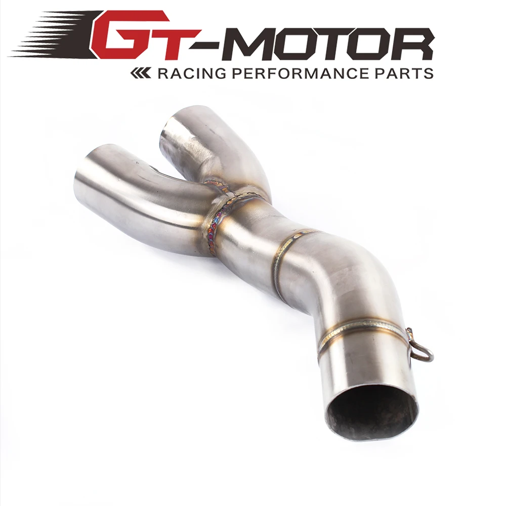 

GT Motor - Free Shipping Motorcycle Exhaust middle pipe for DUCATI SCRAMBLER Slip-On