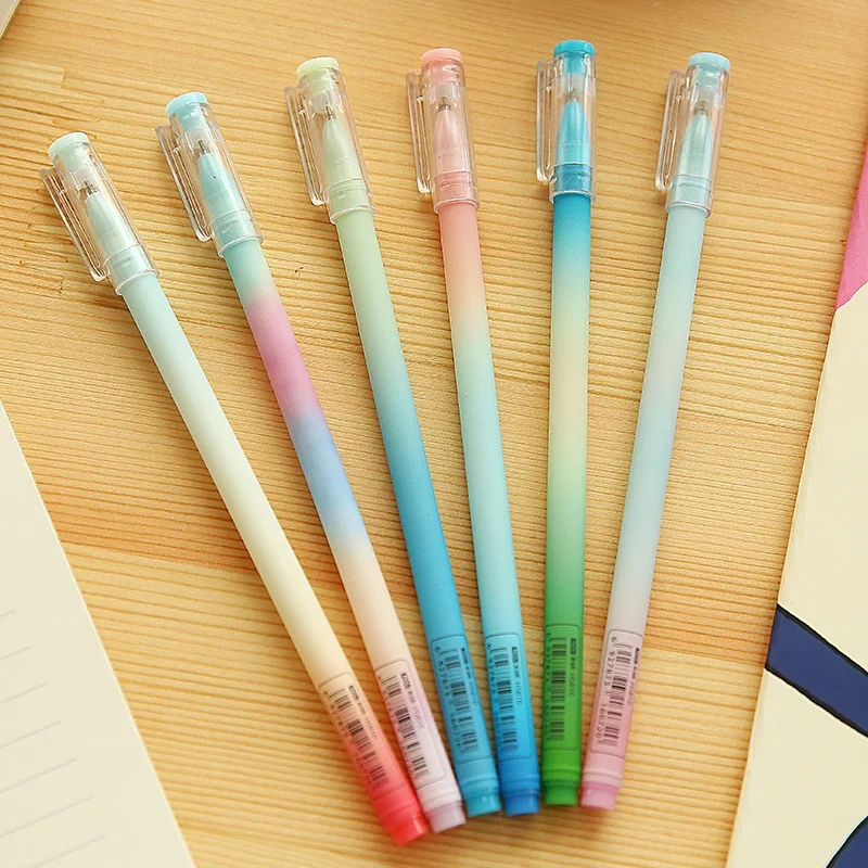 South Korea stationery color pen 0.38mm creative writingin Gel Pens