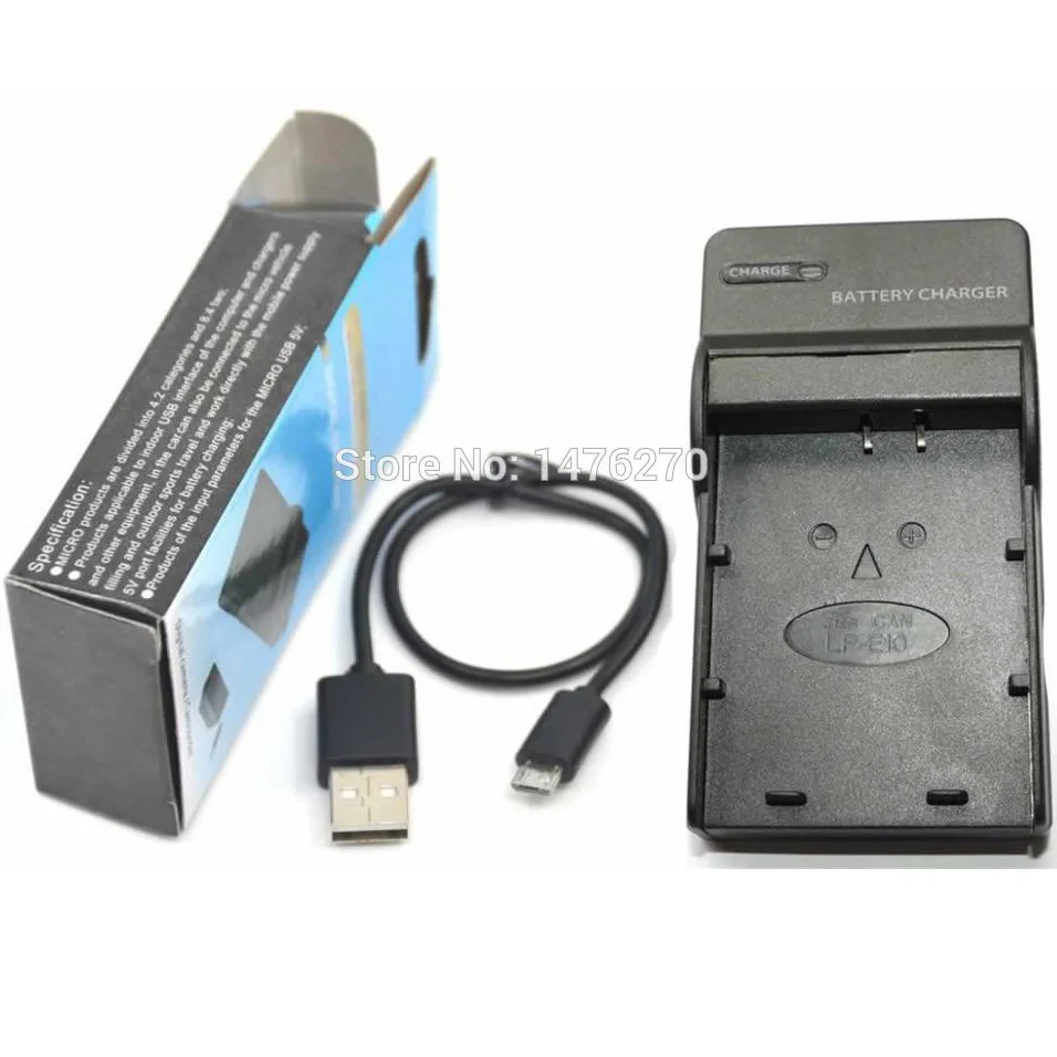 LC E10 E10C 5 В USB зарядное устройство для LP камера батарея подходит Canon EOS Rebel T3 T5 1100D 1200D