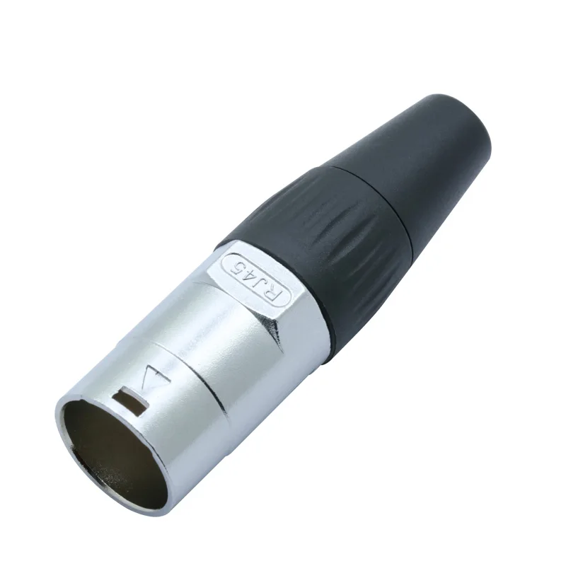 black tail RJ45 водонепроницаемый разъем RJ45 штекер Ethernet разъем IP65 прямой RJ45 Тип - Цвет: black tail