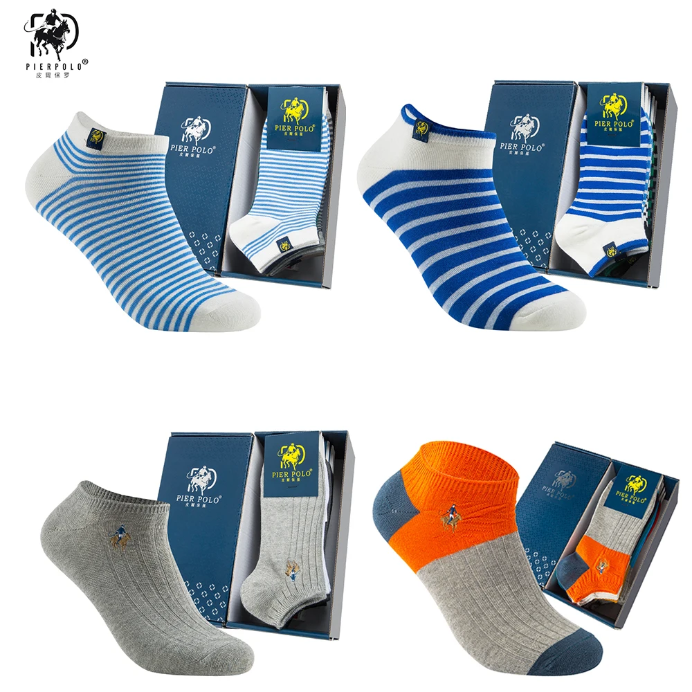 Buy Pier Polo Men Socks Gift box All cotton Men's