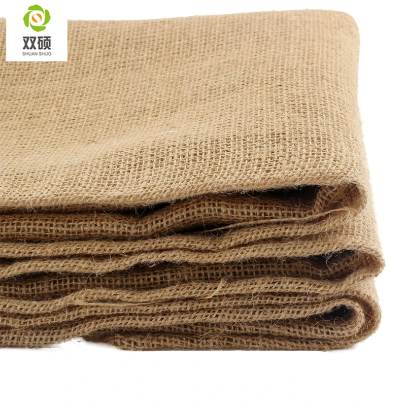 160*50cm Jute Fabric Sack Linen Cloth For DIY Hand Work Storage Bags Christmas Decoration
