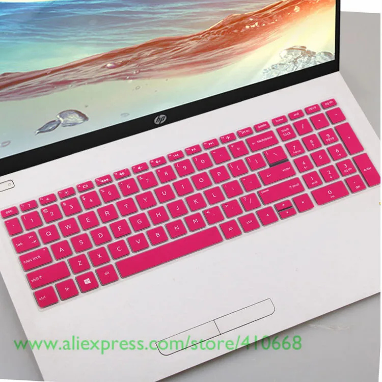 15 15,6 дюймов чехол для клавиатуры ноутбука протектор для hp pavilion ENVY x360 15-BP003TX 15-bp105TX 15,6 ''/X360 15-BP BQ серии - Цвет: Rose