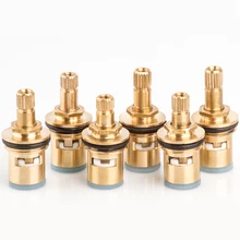 Высококлассные медь один/кран горячей и холодной воды клапан вентиль кранов ручка аксессуары для кухни ванной комнаты