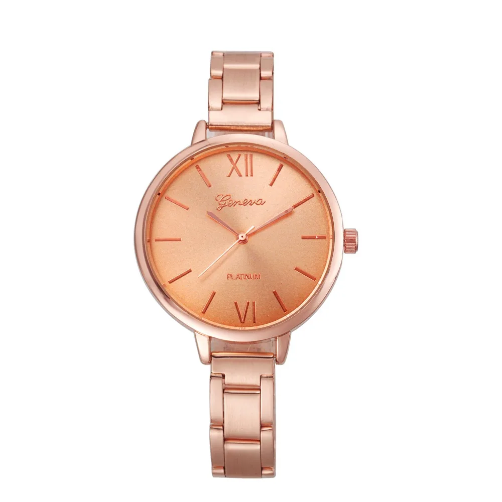 

Top Brand Ladies Luxury Quartz Sport Rose Gold Women Dress Ladies Casual Quartz Genuine Leather Wristwatch Relogio Feminino