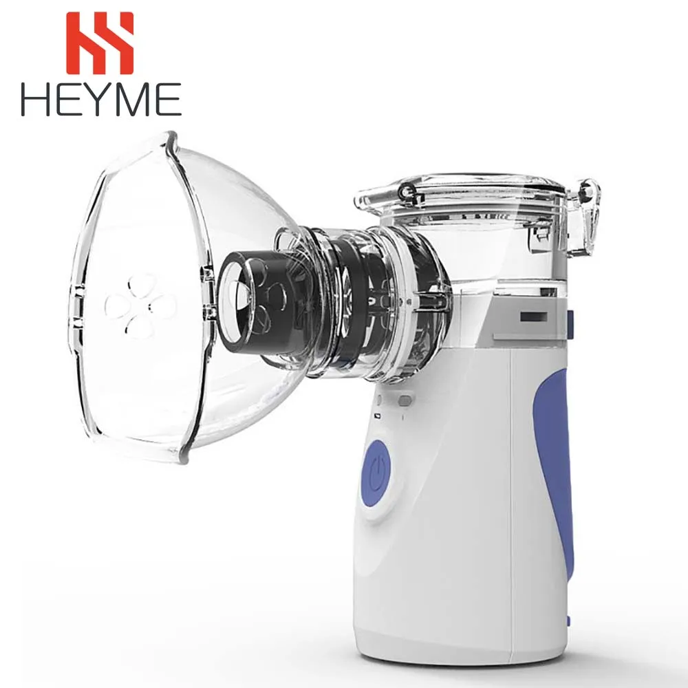 

HEYME Portable Handheld Ultrasonic Nebulizer Respirator Humidifier Ultrasonic Health Home Sprayer Children Adult Asthma Trache A