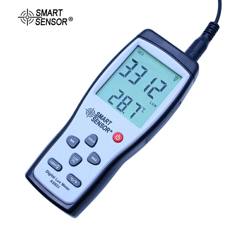 Accessories & Supplies AS823 Digital Illuminance Meter Lux Meter Light Spectrum Meter