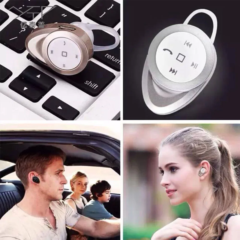 YTP mini Invisible bluetooth headset driving business Wireless Earbuds
