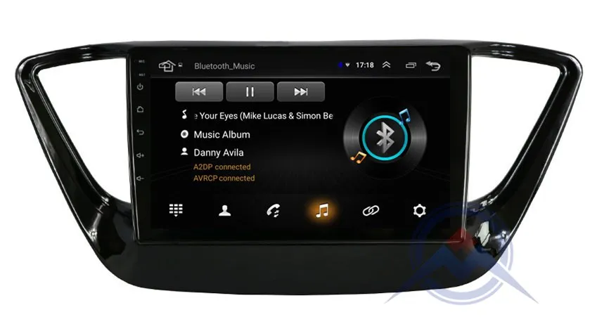 ZOHANAVI 2.5D ips Android 9,0 автомобильный DVD мультимедийный плеер gps для hyundai Verna Solaris аудио Радио Стерео навигация