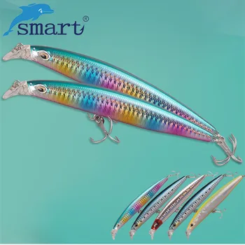 

SMART Sinking Minnow Bait 125mm23g Fishing Lure Isca Artificial Para Pesca Em Rio Leurre Souple Peche Vobler Fishing Wobblers