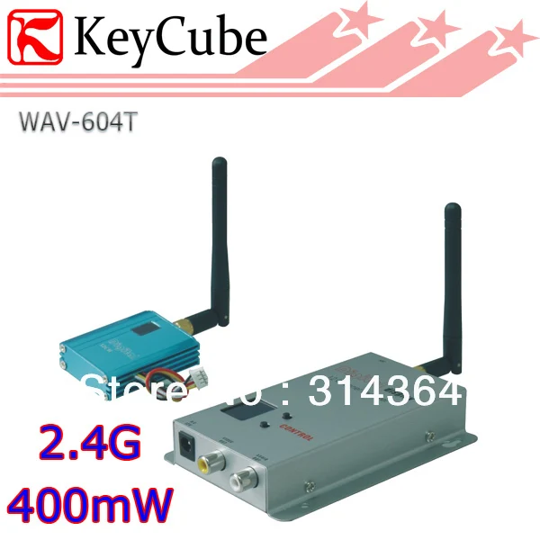 

2.4G 12Channels Wireless AV Sender Receiver 700mW wireless AV Transmitter 2.4Ghz Free Shipping