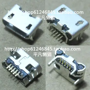 

free shipping for Mobile Tablet Chip Micro USB charging data interface plug the end horns long needle boundless