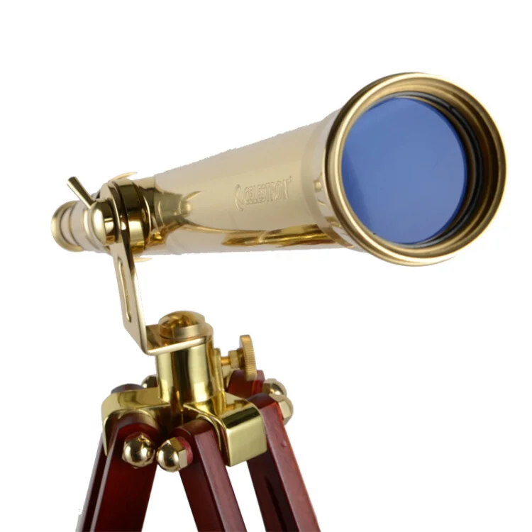 celestron ambassador 50 brass telescope