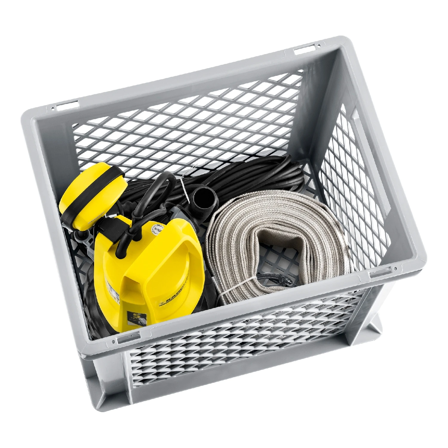 Насос погружной дренажный KARCHER Submersible Pump Box (мощность 500 Вт, пропускная способность 570  л/ч,  защита от сухого хода, автоматический контроль уровня воды)